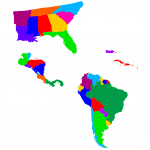 Colorful map of Overeaters Anonymous Region 8